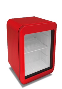 NW-XLS76-Countertop Mini Retro Display Beverage Fridge (Cooler)